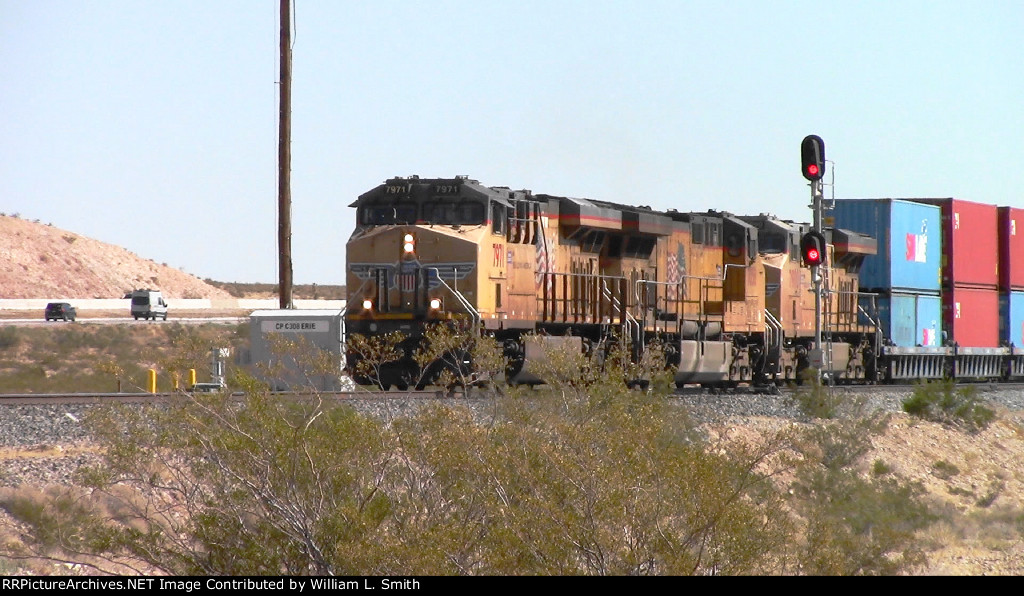 WB Unit Container Frt at Erie NV -2